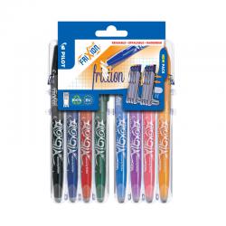 Cheap Stationery Supply of Pilot Set2Go FriXion Rollerball 07 Pens Assorted (Pack of 8) 3131910551591 PI55159 Office Statationery