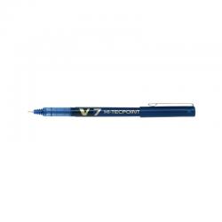 Cheap Stationery Supply of Pilot V7 Hi-Tecpoint Ultra Rollerball Pen Fine Blue (Pack of 12) V703 PIV7BU Office Statationery