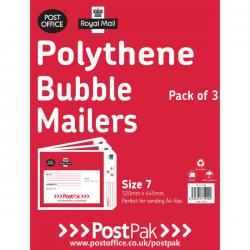 Cheap Stationery Supply of Polythene Size 7 Bubble Mailer (Pack of 13) 101-3492 POF11414 Office Statationery