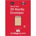 Envelopes C5 Peel and Seal Manilla 115gsm (Pack of 200) 9730695