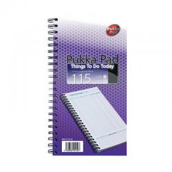 Cheap Stationery Supply of Pukka Pad Wirebound Things to Do Today Book 152x280mm THI11/1/115 PP00581 Office Statationery
