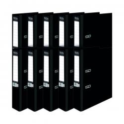 Cheap Stationery Supply of Pukka Brights Lever Arch File A4 Black (Pack of 10) BR-7757 PP37757 Office Statationery