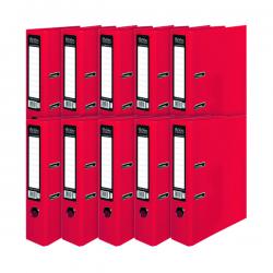 Cheap Stationery Supply of Pukka Brights Lever Arch File A4 Red (Pack of 10) BR-7758 PP37758 Office Statationery