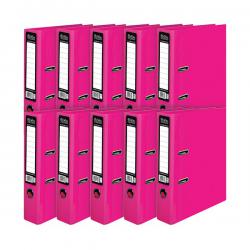 Cheap Stationery Supply of Pukka Brights Lever Arch File A4 Pink (Pack of 10) BR-7764 PP37764 Office Statationery