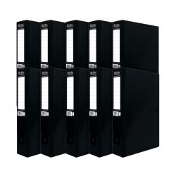 Cheap Stationery Supply of Pukka Brights Box File Foolscap Black (Pack of 10) BR-7773 PP37773 Office Statationery