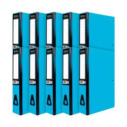 Cheap Stationery Supply of Pukka Brights Box File Foolscap Blue (Pack of 10) BR-7777 PP37777 Office Statationery