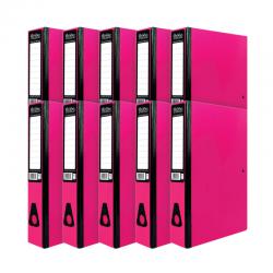 Cheap Stationery Supply of Pukka Brights Box File Foolscap Pink (Pack of 10) BR-7780 PP37780 Office Statationery