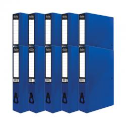 Cheap Stationery Supply of Pukka Brights Box File Foolscap Navy (Pack of 10) BR-7998 PP37998 Office Statationery