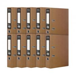 Cheap Stationery Supply of Pukka Recycled Lever Arch A4 Kraft (Pack of 10) RF-9483 PP39483 Office Statationery
