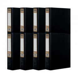 Cheap Stationery Supply of Pukka Recycled Box File Foolscap Black (Pack of 8) RF-9486 PP39486 Office Statationery