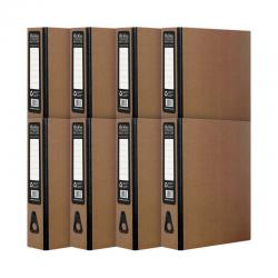 Cheap Stationery Supply of Pukka Recycled Box File Foolscap Kraft (Pack of 8) RF-9487 PP39487 Office Statationery