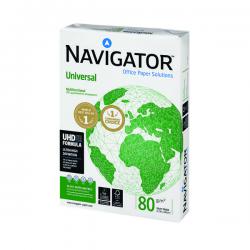 Cheap Stationery Supply of Navigator Universal A4 Paper 80gsm White (Pack of 2500) NAVA480 PPR00611 Office Statationery