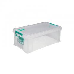 Cheap Stationery Supply of StoreStack 7.5 Litre Storage Box W250xD190xH160mm Clear RB00817 RB00817 Office Statationery