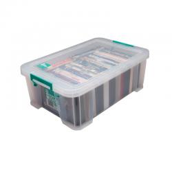 Cheap Stationery Supply of StoreStack 15 Litre Storage Box W300xD470xH170mm Clear RB11085 RB11085 Office Statationery