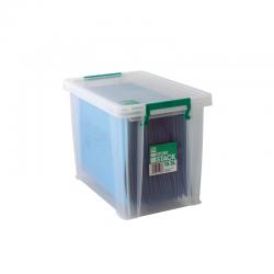 Cheap Stationery Supply of StoreStack 18.5 Litre Storage Box W400xD260xH290mm Clear RB11086 RB11086 Office Statationery