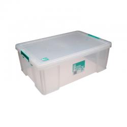 Cheap Stationery Supply of StoreStack 51 Litre Storage Box W660xD440xH230mm Clear RB11089 RB11089 Office Statationery