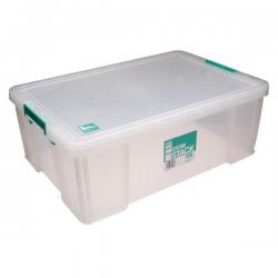 Cheap Stationery Supply of StoreStack 51 Litre Storage Box W660xD440xH230mm Clear RB11089 RB11089 Office Statationery
