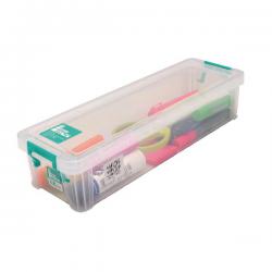 Cheap Stationery Supply of StoreStack 2.2 Litre Storage Box W370xD110xH80mm Clear RB75896 RB75896 Office Statationery