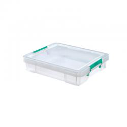 Cheap Stationery Supply of StoreStack 9 Litre Storage Box W430xD360xH90mm Clear RB75897 RB75897 Office Statationery