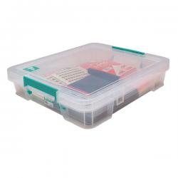 Cheap Stationery Supply of StoreStack 9 Litre Storage Box W430xD360xH90mm Clear RB75897 RB75897 Office Statationery