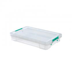 Cheap Stationery Supply of StoreStack 12 Litre Storage Box W550xD360xH90mm Clear RB75898 RB75898 Office Statationery