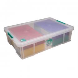 Cheap Stationery Supply of StoreStack 37 Litre Storage Box W680xD440xH170mm Clear RB75899 RB75899 Office Statationery