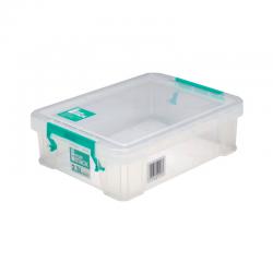Cheap Stationery Supply of StoreStack 2.3 Litre Storage Box W260xD190xH70mm Clear RB90119 RB90119 Office Statationery