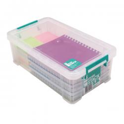 Cheap Stationery Supply of StoreStack 5.8 Litre Storage Box W350xD190xH120mm Clear RB90122 RB90122 Office Statationery