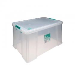 Cheap Stationery Supply of StoreStack 70 Litre Storage Box W660xD450xH320mm Clear RB90126 RB90126 Office Statationery