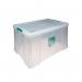 StoreStack 70 Litre Storage Box W660xD450xH320mm Clear RB90126 RB90126
