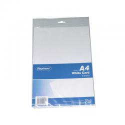Cheap Stationery Supply of Stephens White A4 Craft Card (Pack of 10) RS045656 RS04565 Office Statationery