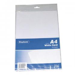 Cheap Stationery Supply of Stephens White A4 Craft Card (Pack of 10) RS045656 RS04565 Office Statationery