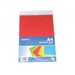 Cheap Stationery Supply of Stephens Assorted Coloured Card (Pack of 80) RS242451 RS24245 Office Statationery