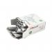 The image shows a pack of 5000 Rexel No.10 metal staples, measuring 5mm in size. The staples are neatly arranged in a clear plastic packaging with the brand name Rexel prominently displayed on the top. The staples are shiny and durable, perfect for securely fastening papers together.