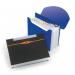 The photo features a set of black ACCO Brands dividers and indexes with the brand name Rexel Optima Expander printed on them. The set consists of 13 parts, neatly arranged and numbered. The black color gives the indexes a sleek and professional look. Each divider has a unique tab at the top, making it easy to navigate through different sections. The material appears to be durable and of high quality, perfect for keeping your documents organized.
