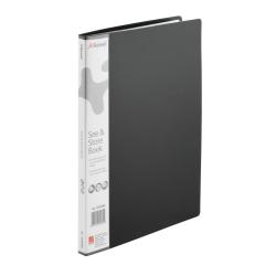 Cheap Stationery Supply of Rexel See and Store Display Book 20 Pocket A4 Black 10555BK RX10555BK Office Statationery