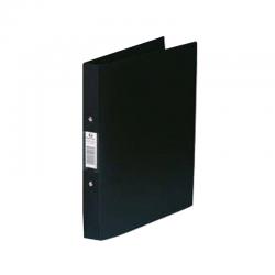 Cheap Stationery Supply of Rexel Budget 2 Ring Binder Polypropylene A4 Black (Pack of 10) 13422BK RX13422BK Office Statationery