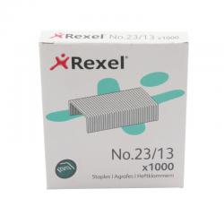 Cheap Stationery Supply of Rexel No 23 Staples 13mm (Pack of 1000) 2101053 RX13522 Office Statationery