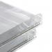 Rexel Nimbus Acrylic Letter Tray Clear 2101504 RX17640