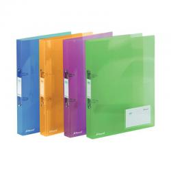Cheap Stationery Supply of Rexel Ice 2 Ring Binder 25mm Polypropylene A4 Assorted (Pack of 10) 2102044 RX25596 Office Statationery