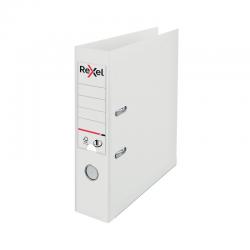 Cheap Stationery Supply of Rexel Choices 75mm Lever Arch File Polypropylene A4 White 2115502 Office Statationery