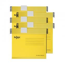Cheap Stationery Supply of Rexel Classic Suspension Files A4 Yellow (Pack of 25) 2115588 RX58098 Office Statationery