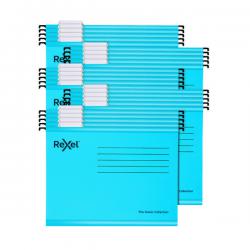 Cheap Stationery Supply of Rexel Classic Suspension Files Foolscap Blue (Pack of 25) 2115590 RX58100 Office Statationery