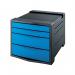 Rexel Choices Drawer Cabinet Blue 2115611