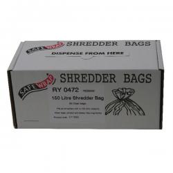 Cheap Stationery Supply of Safewrap Shredder Bag 150 Litre (Pack of 50) RY0472 RY19861 Office Statationery