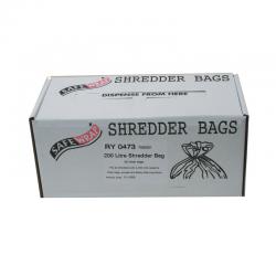 Cheap Stationery Supply of Safewrap Shredder Bag 200 Litre (Pack of 50) RY0473 RY19881 Office Statationery
