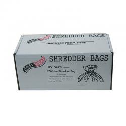 Cheap Stationery Supply of Safewrap Shredder Bag 200 Litre (Pack of 50) RY0473 RY19881 Office Statationery