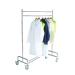 Cloakroom Trolley Stainless Steel Chrome 317970