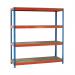 VFM OrangeZinc Heavy Duty Painted Shelving Unit 379028 SBY22587