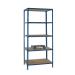 Medium Duty Bays Shelf Size 900x400mm Blue (5 shelves each with a 350kg capacity) 379623